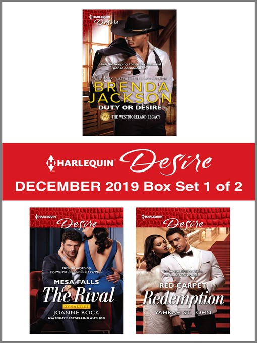 Title details for Harlequin Desire December 2019--Box Set 1 of 2 by Brenda Jackson - Wait list